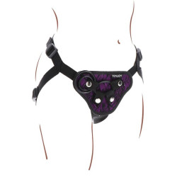 Get Real - Harnais En Dentelle  Strap-On Violet